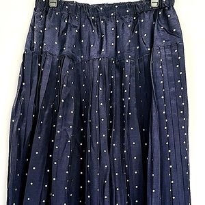 Scott McClintock Polka Pleated Skirt